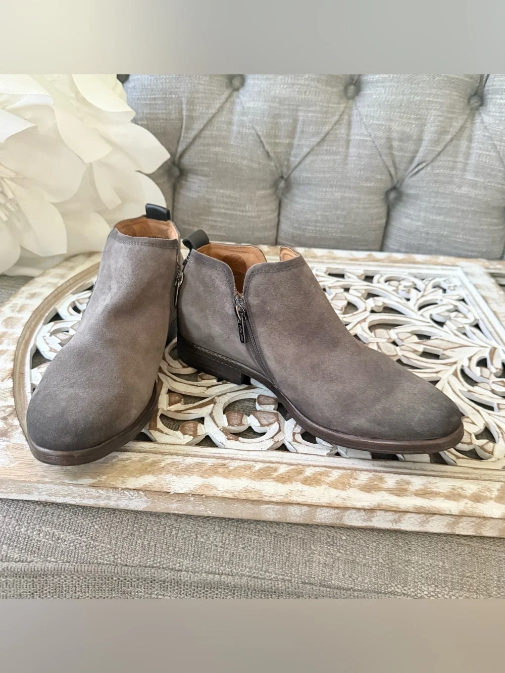 PIKOLINOS Taupe Suede Leather Chukka Boots Women’s 39 Women’s 8.5